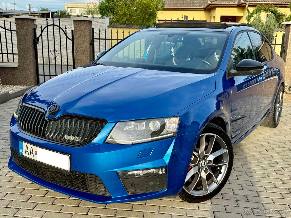 Škoda Octavia RS III DSG+F1 - 2.0TSi 162Kw 220Ps. +Panorama