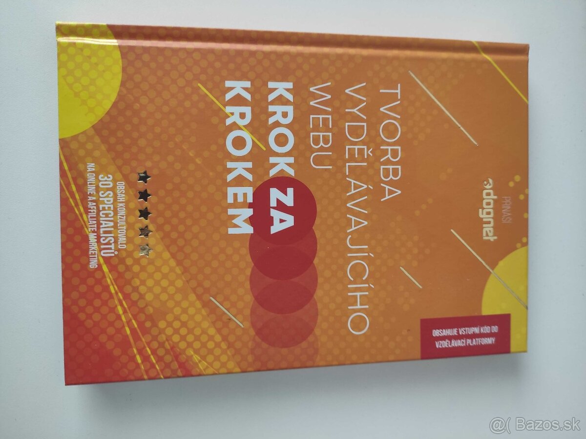 Predám knihu: Tvorba vydělávajícího webu krok za krokem