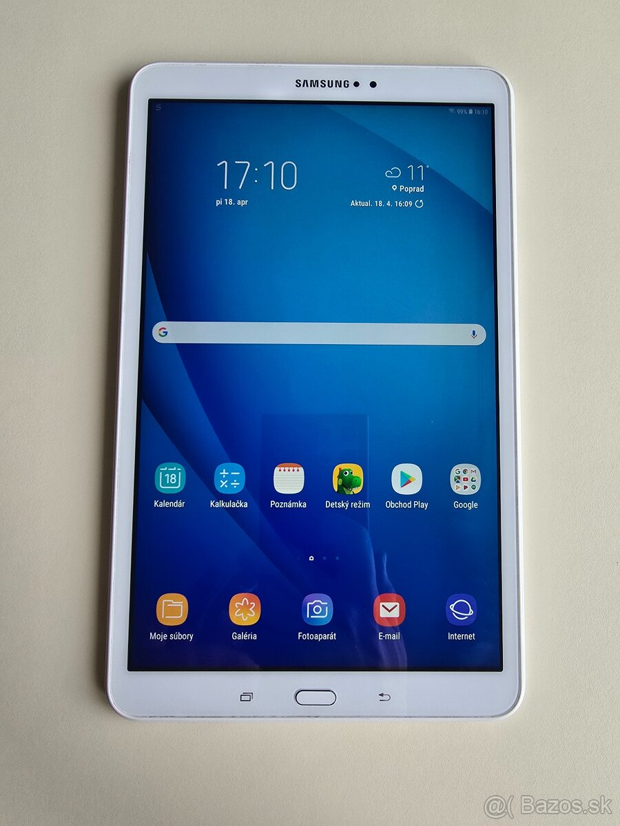 Samsung Galaxy Tab A 10.1 (SM-T580) WHITE