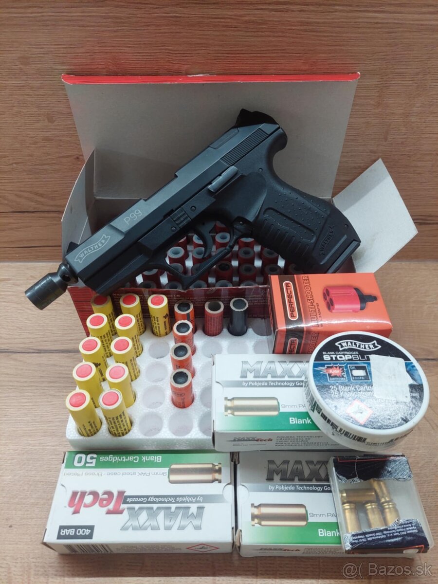 UMAREX Plynová pištoľ Walther P99, kal. 9mm