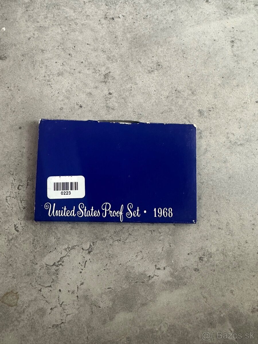Predám mince USA 1968-S Clad Proof Set U.S. Mint