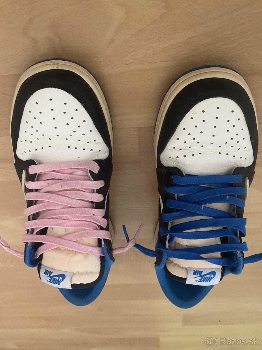 Jordan 1 low, Travis Scott fragment