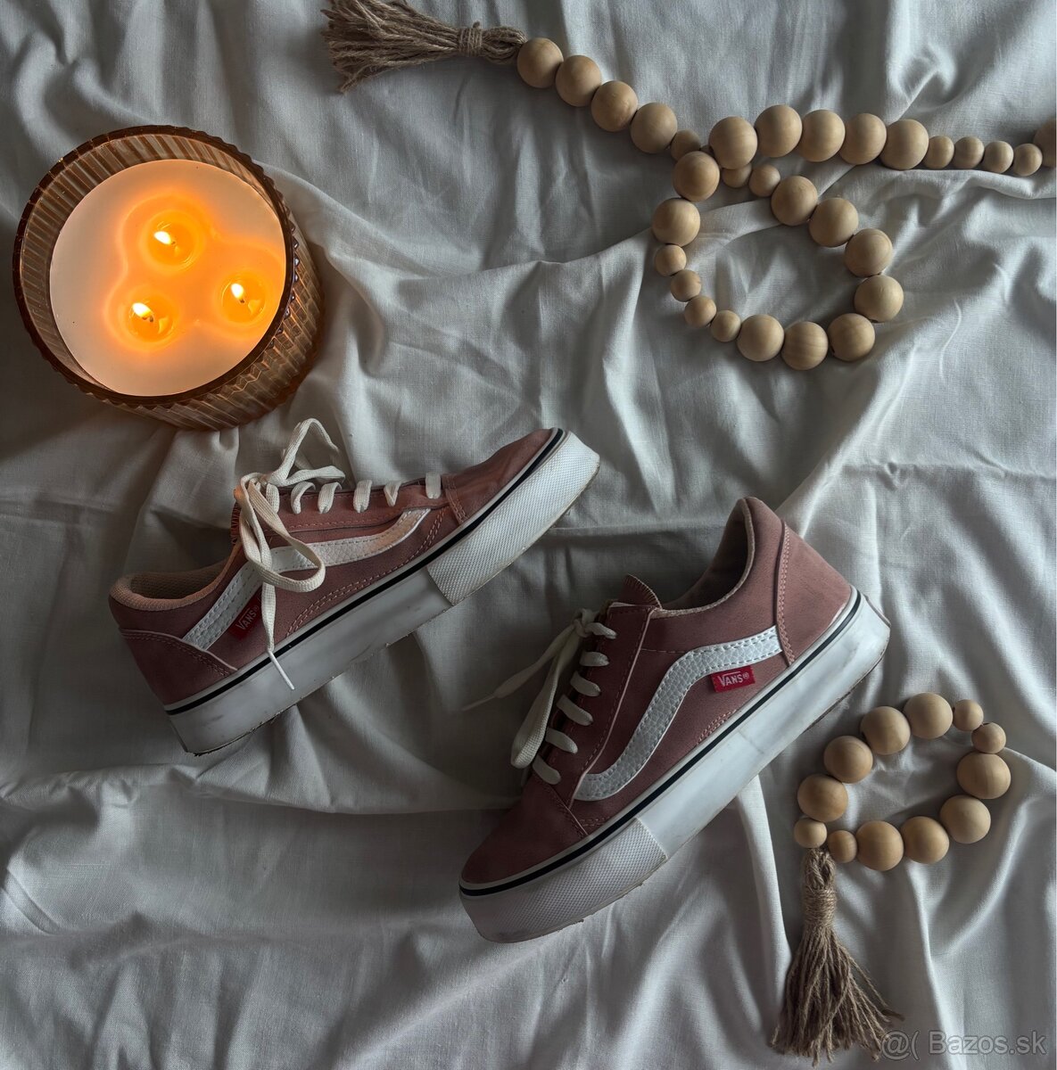 Ružové Vans tenisky