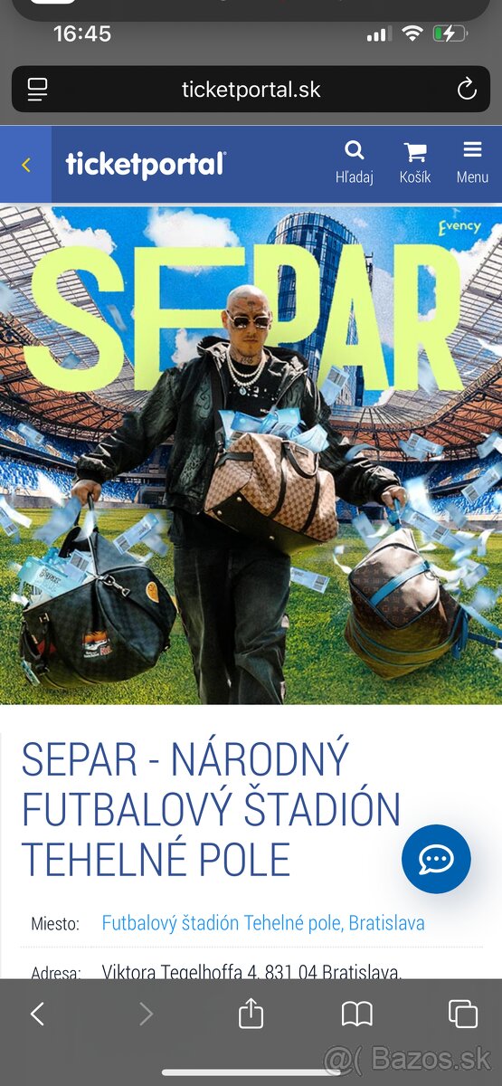 Separ - Tehelne pole