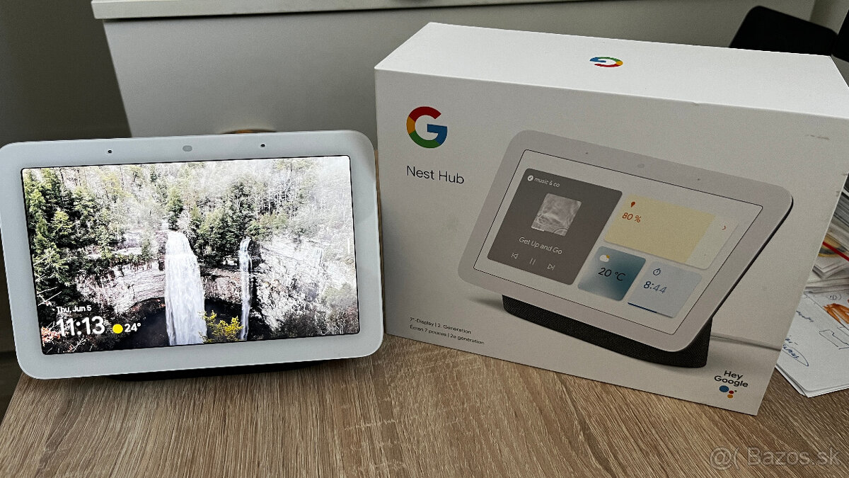 Google Nest Hub 2nd Gen - hlasový asistent