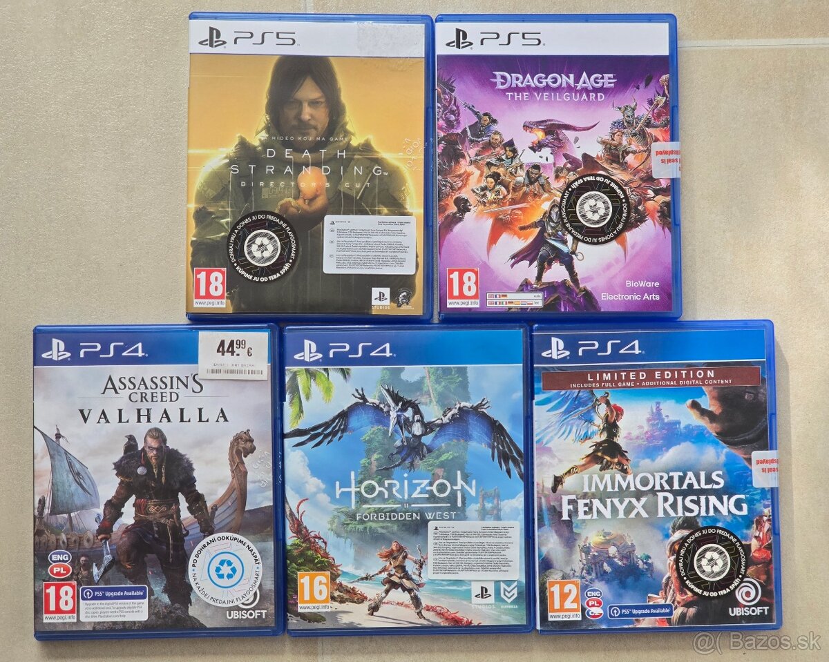 Hry ps4 ps5