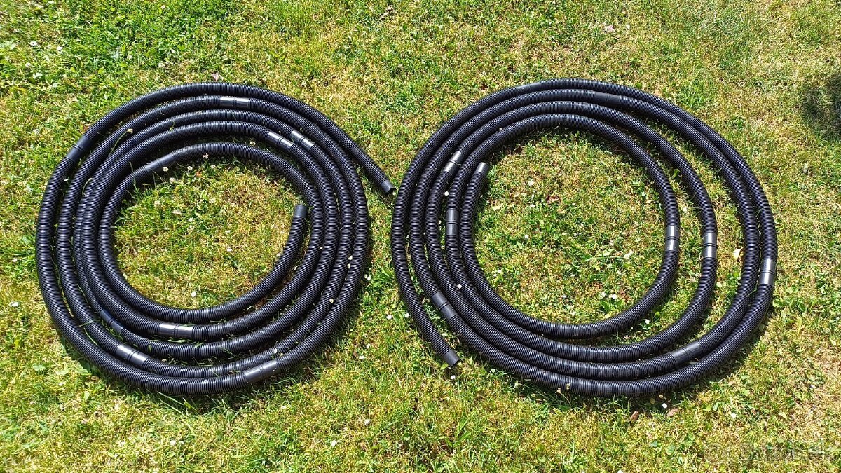 REZERVOVANÉ Hadica čierna 32 mm k bazénu 10m