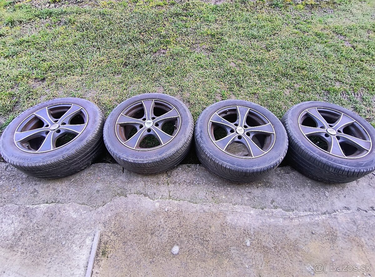 Predám hliníkové disky RSW Racing R16,Seat, VW, Škoda