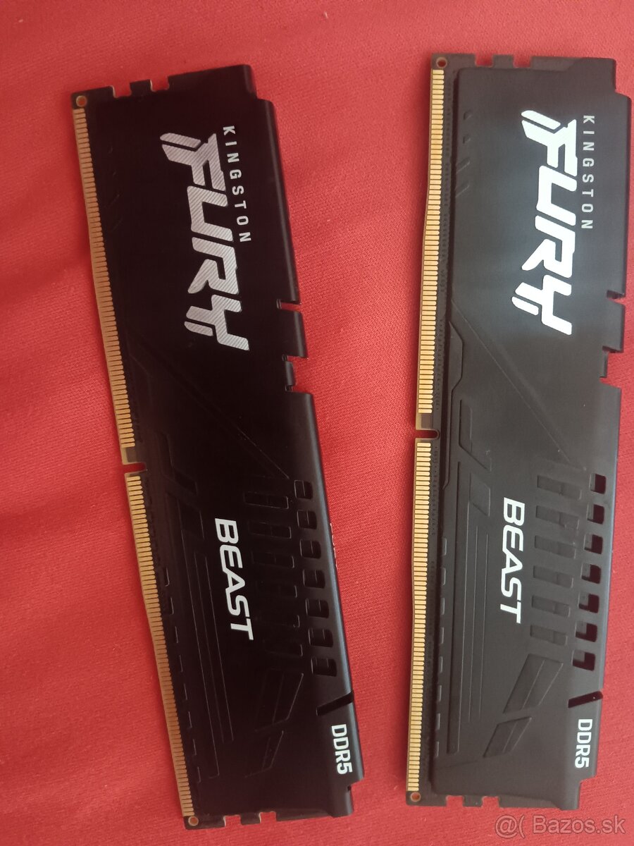 32GB DDR5 KINSTON FURY 6000MT/S CL30