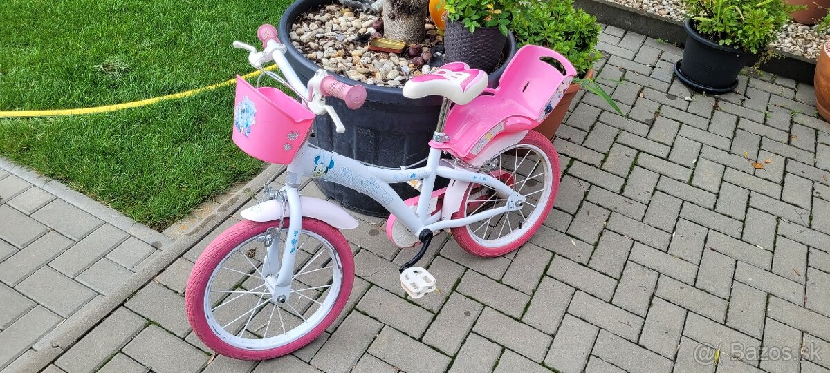 Dievčenský bicykel velkost 14