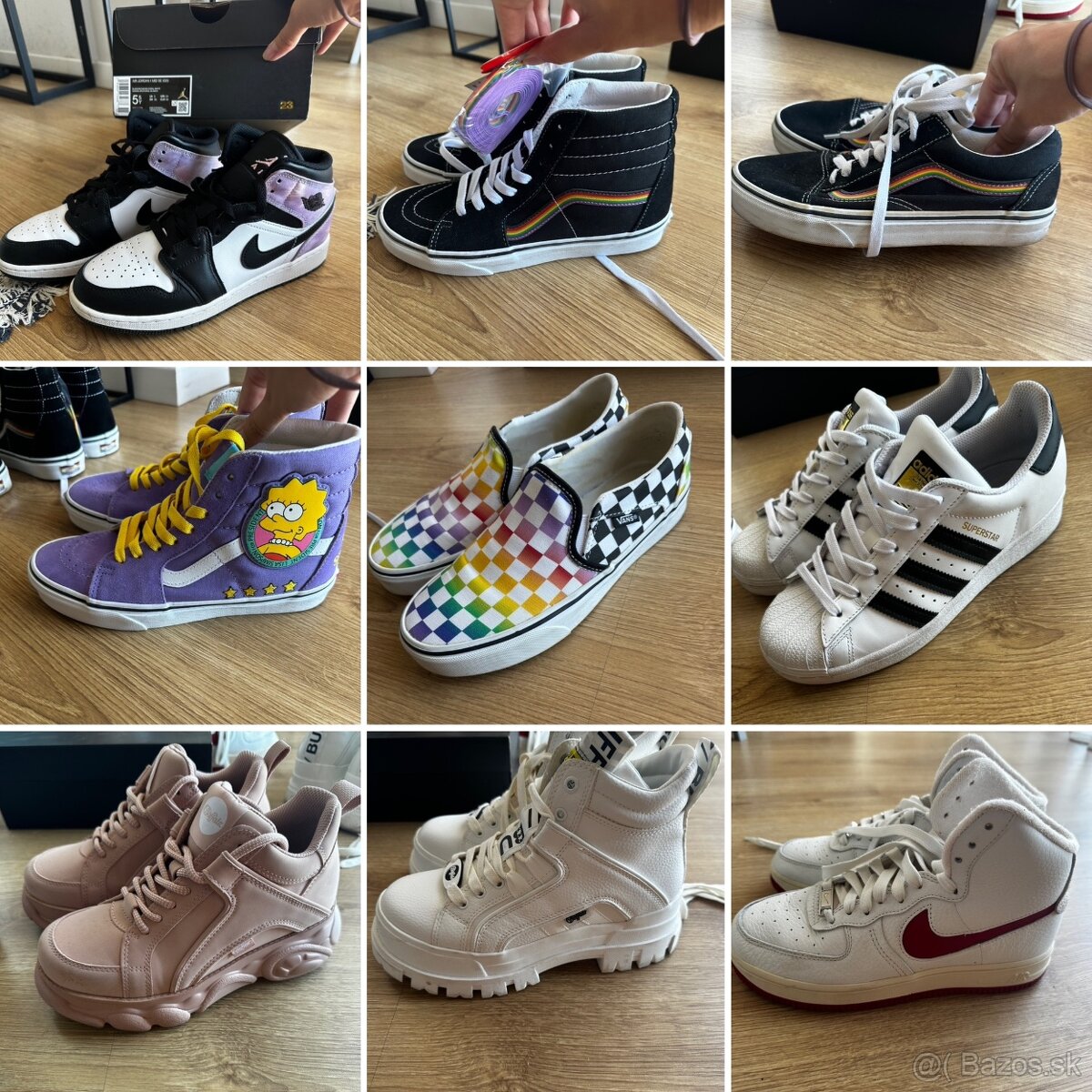 Na predaj tenisky - Nike, Jordan, Vans, Buffalo