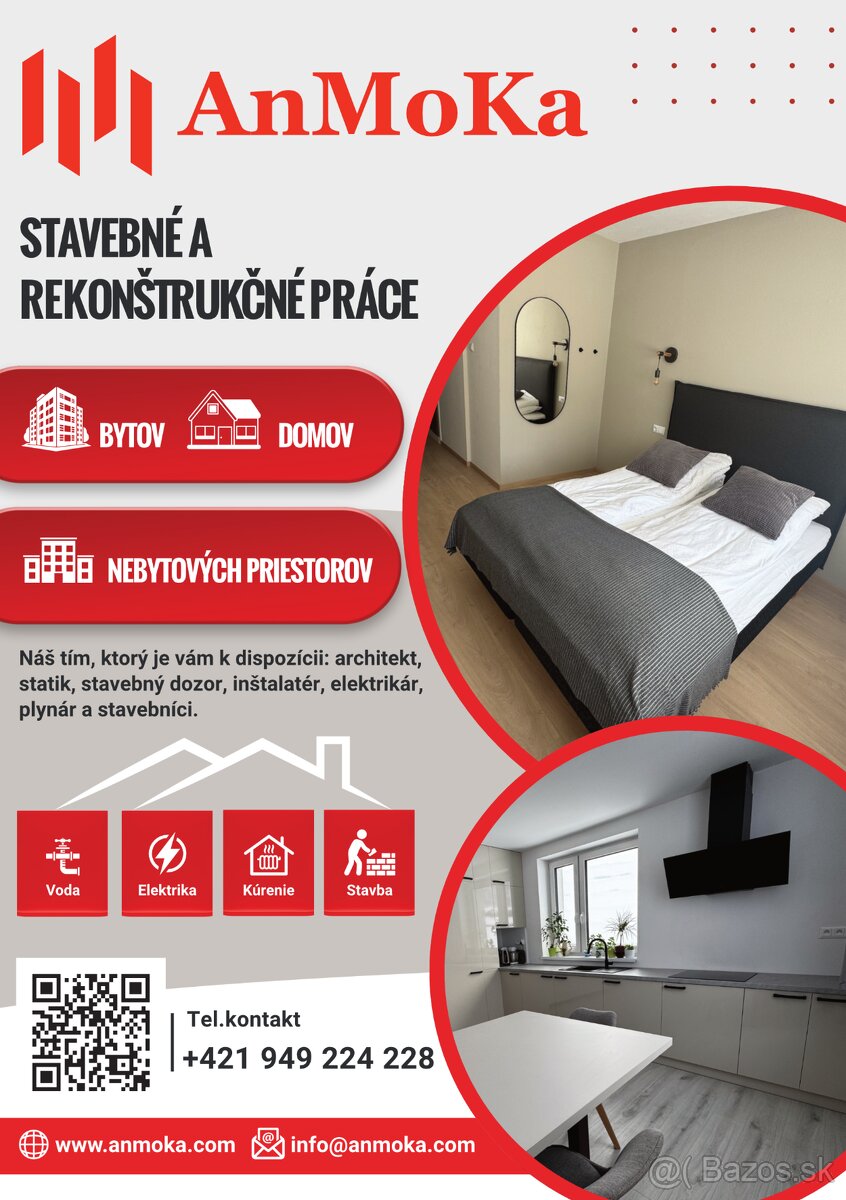 Stavebné a rekonštrukčné práce