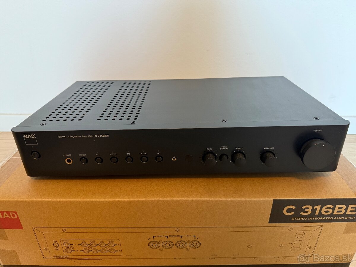 Zosilnovac NAD C 316 BEE V2
