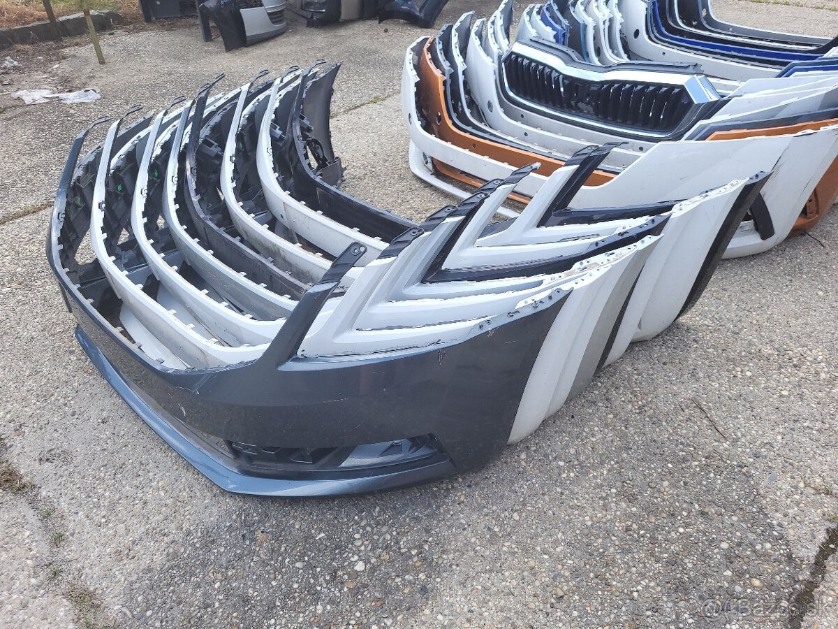 Skoda octavia 3 face lift naraznik predny
