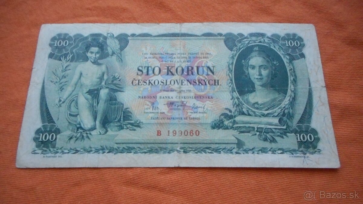 Bankovky ČSR - 50