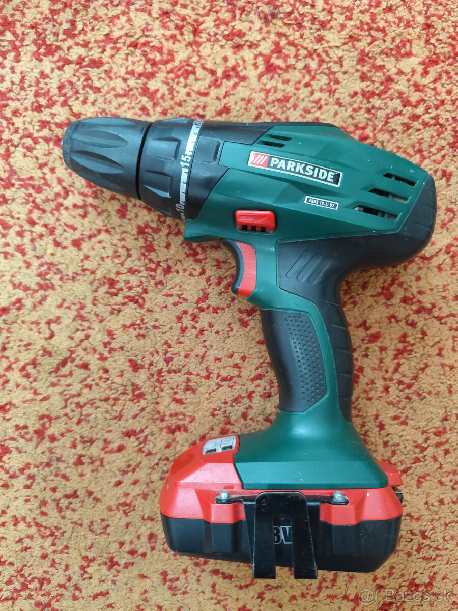 PARKSIDE AKU vrtací skrutkovač PABS 18-Li B2