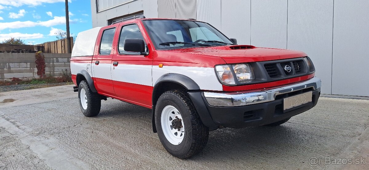 Nissan Navara 2.5 TDi Double Cab- NÁJAZD 187.000KM-7290.-EUR