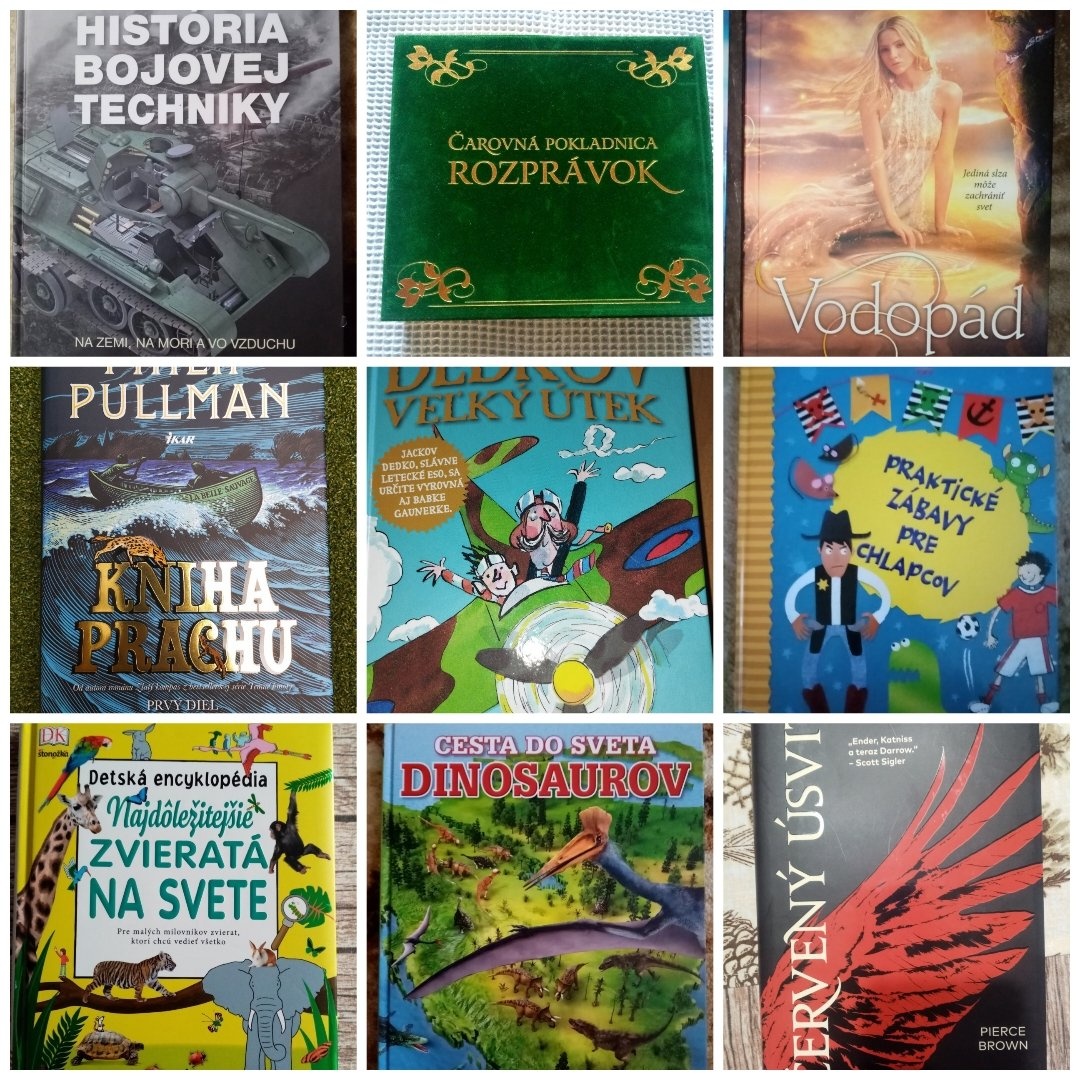 Knihy, detske knihy, encyklopedie