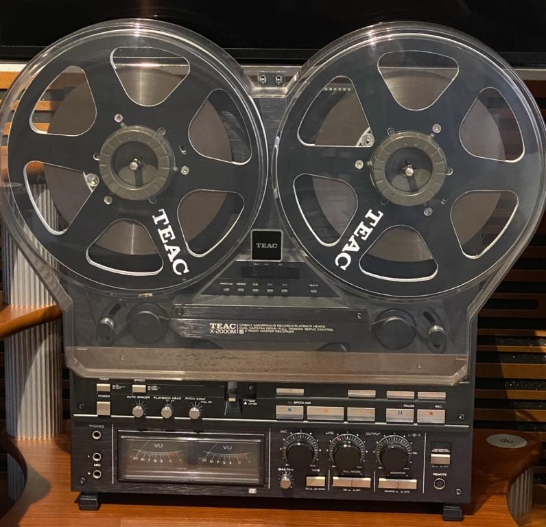 - TEAC X2000M Štúdio Quality Black 19/38 , 2-4 track