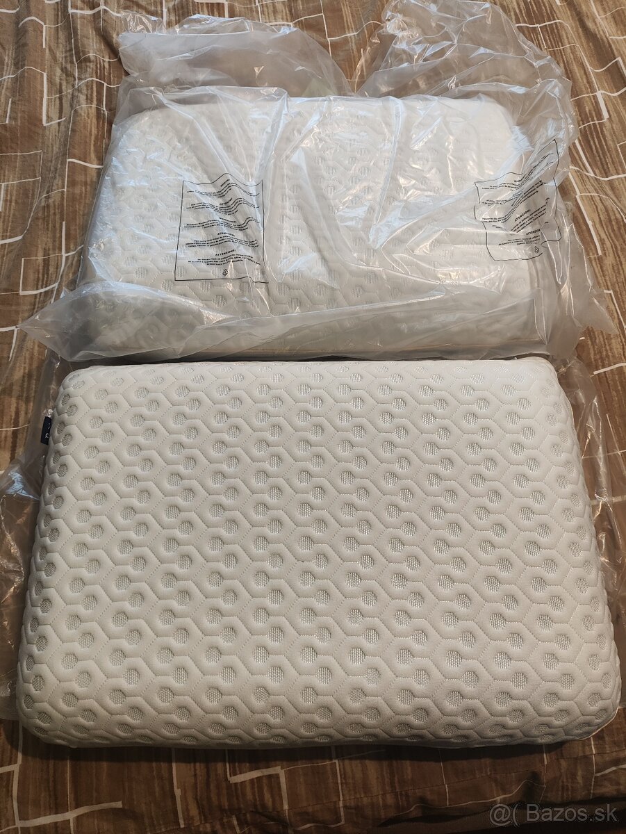 Ortopedicky Vankus BedStory Pamäťová pena 2 kusy