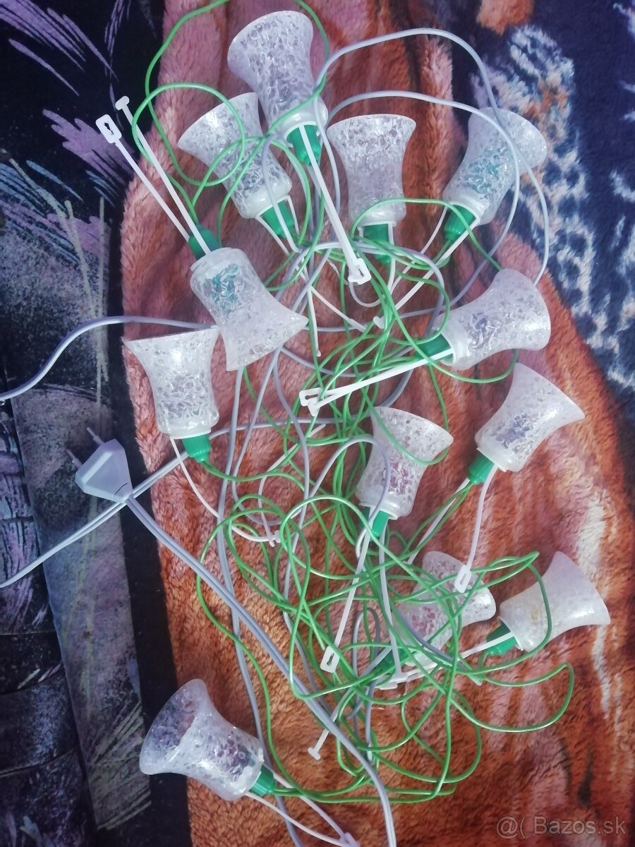 Stare vianočne svetielka zvončeky