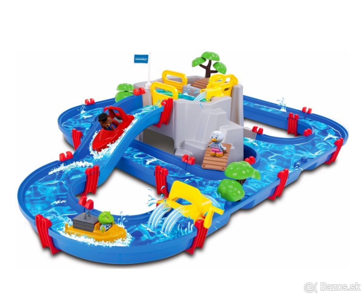 Aqua play mountain lake