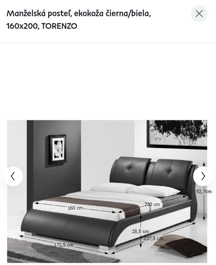 Predam zachovalu posteľ