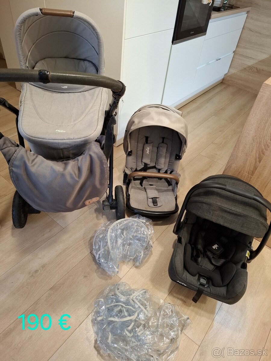 Kočík Joie versatrax 3kombinacia