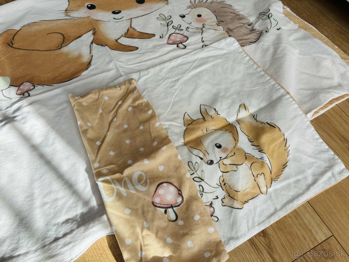 Posteľné prádlo na detskú postel