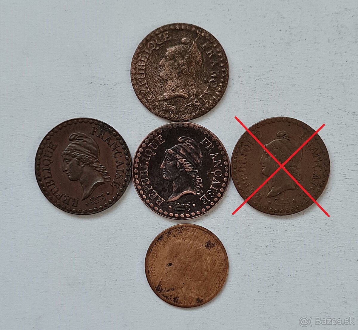 mince Francuzsko stare 1