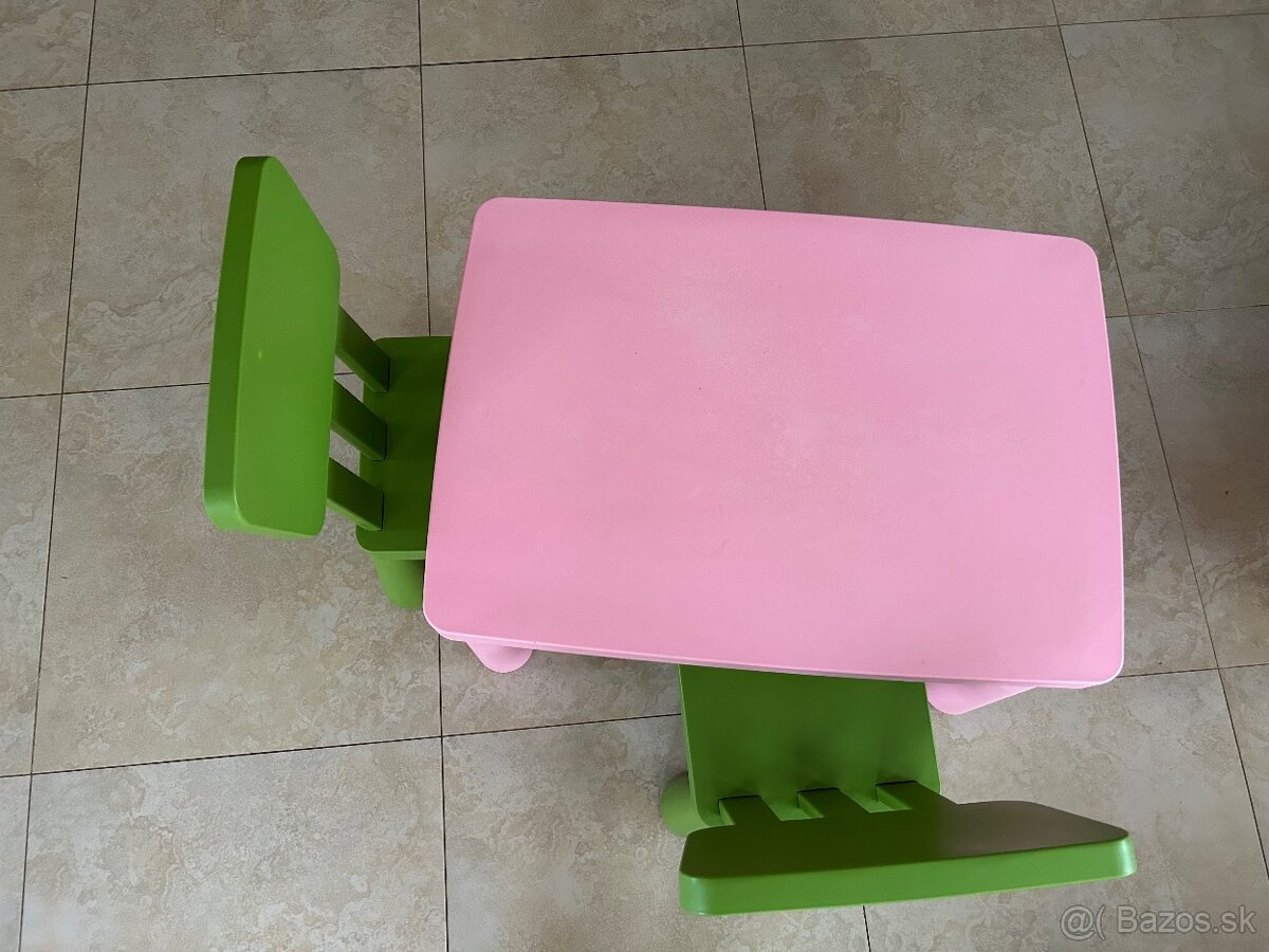 MAMMUT stolík so stoličkami IKEA