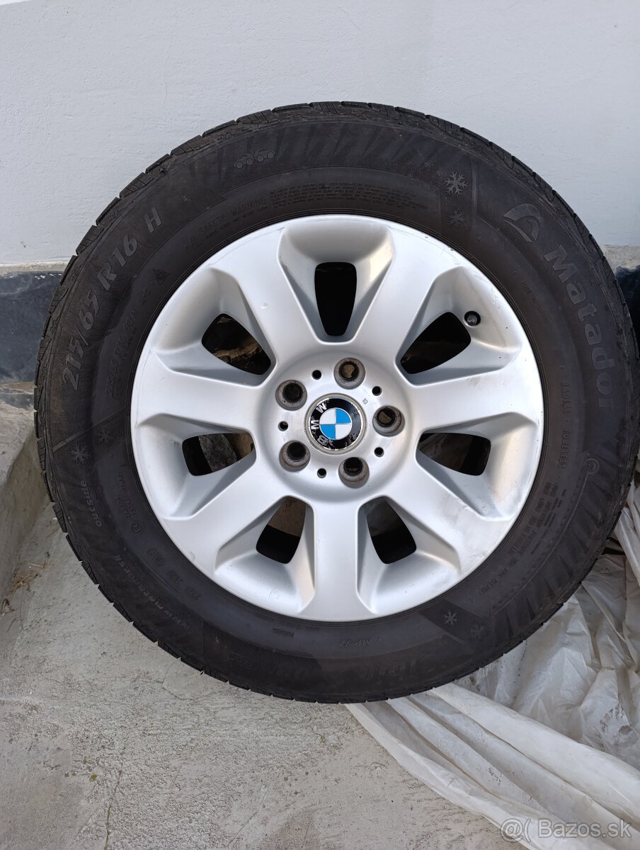 Originál elektróny BMW 525D 215/65 R16 zimne