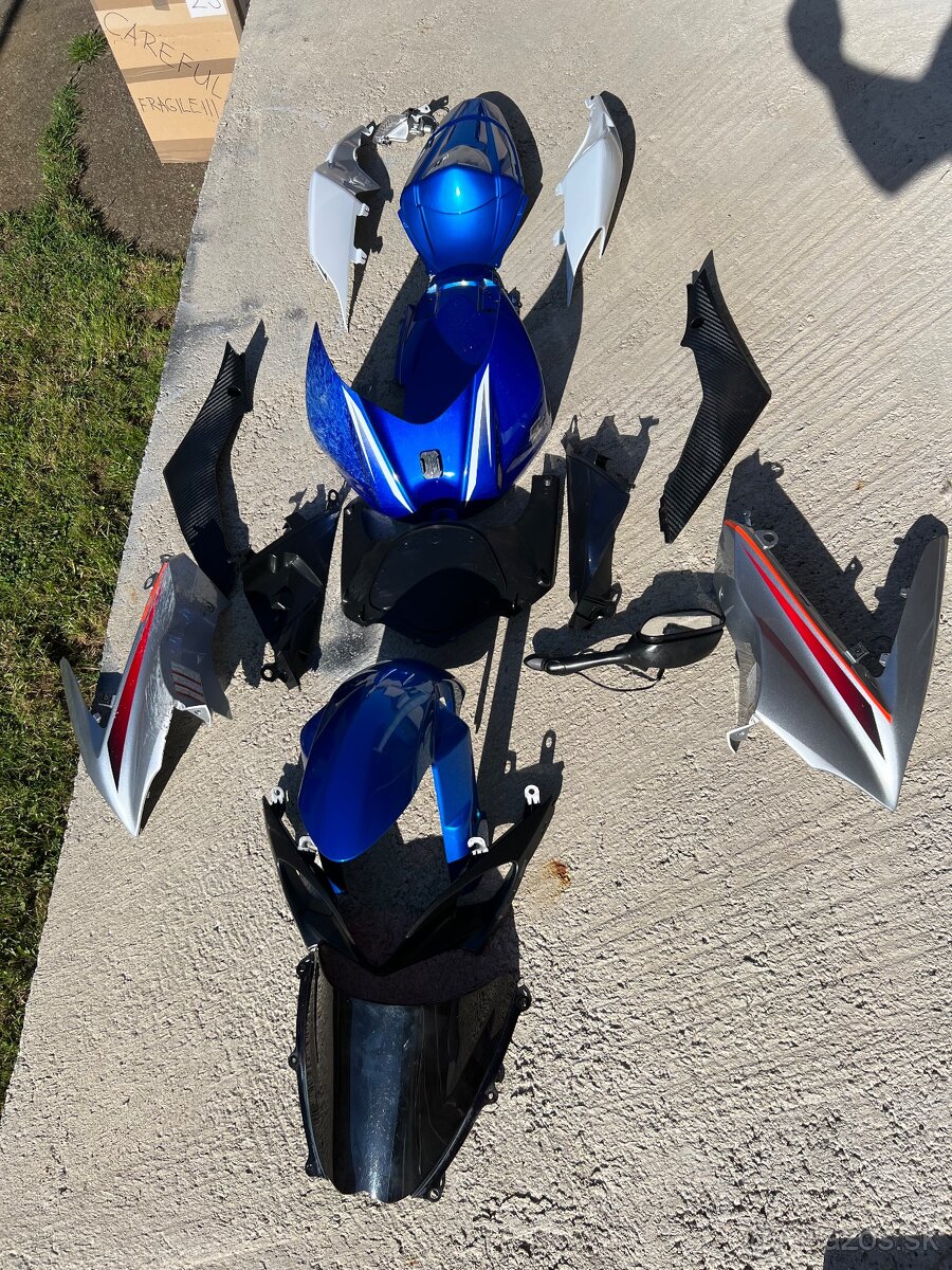 Kapotaz plasty na suzuki gsxr k7-k8 1000