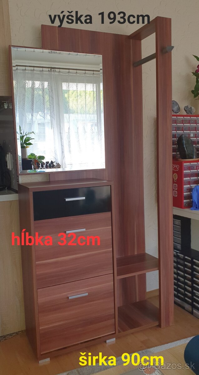 Botník - skriňa chodba