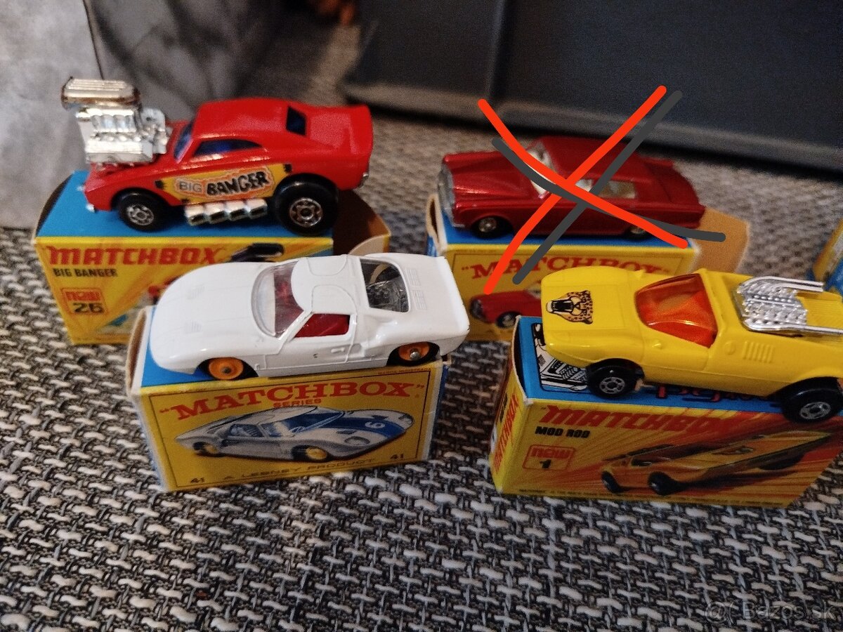 Zberateľské matchbox