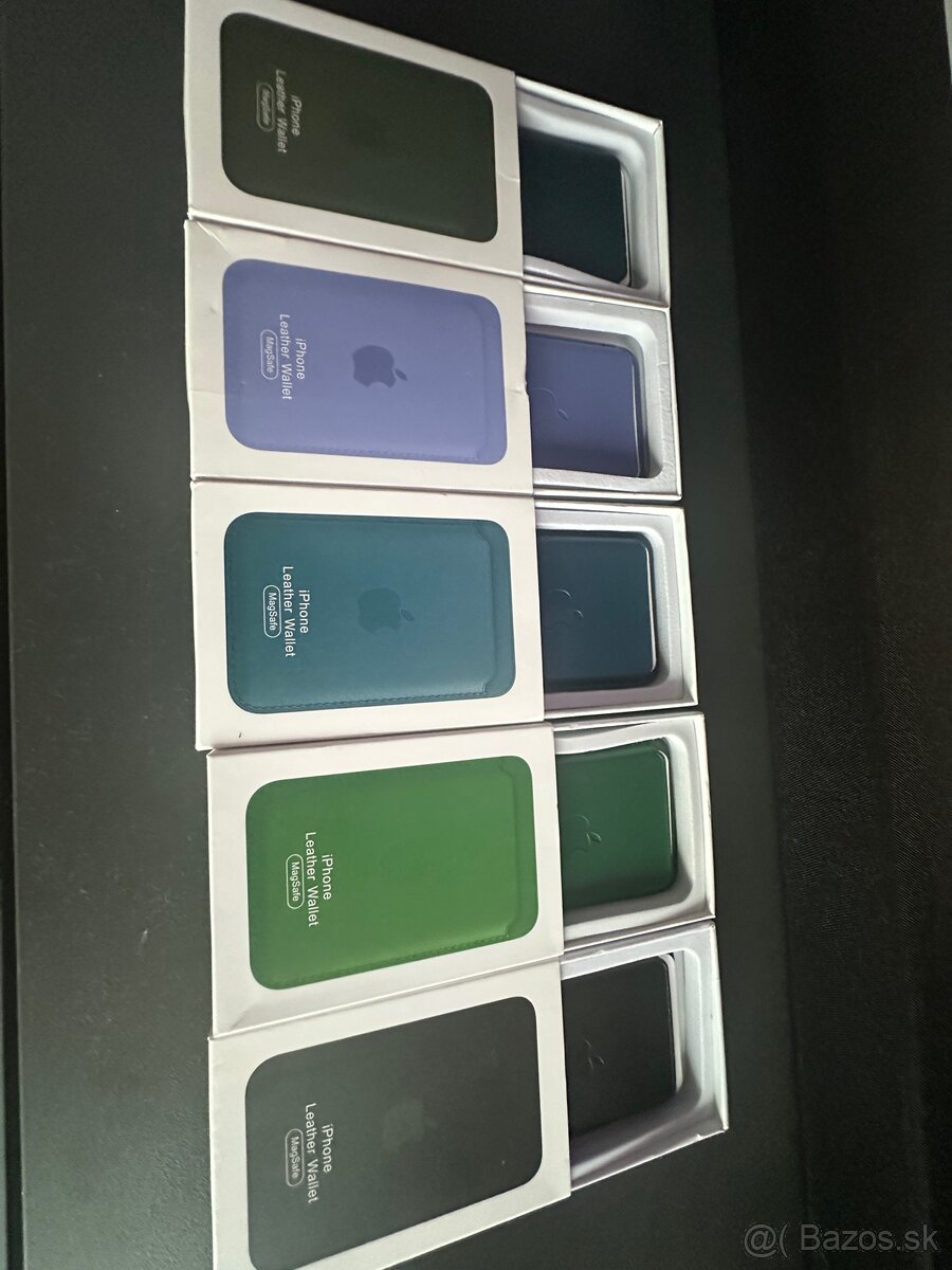 Kožená peňaženka magsafe pre Iphone