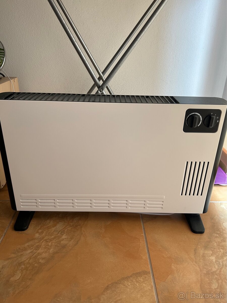Elektrický konvektorový ohrievač — výkonný a spoľahlivý