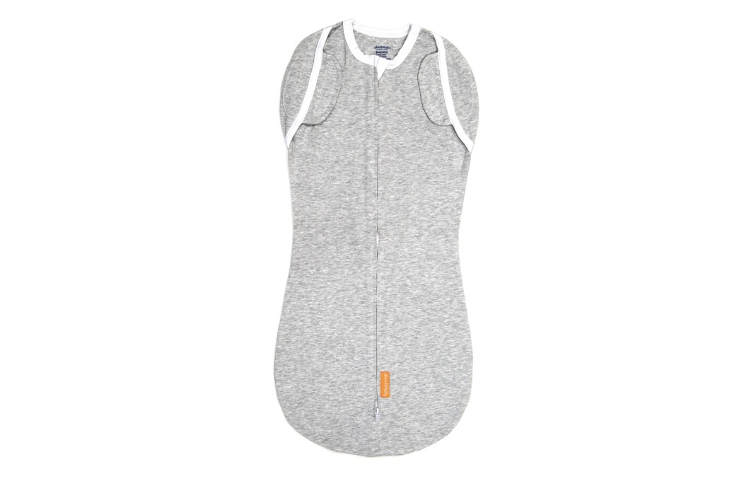 1× Summer Infant Zavinovačka SwaddleMe Arms Free Pod Sivá