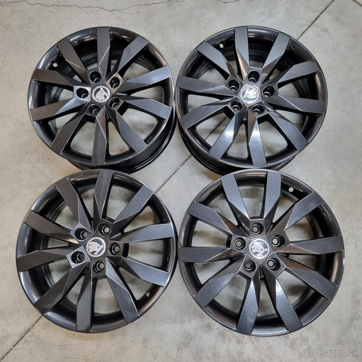 Škoda hliníkové disky 5x112 R17 6J ET48