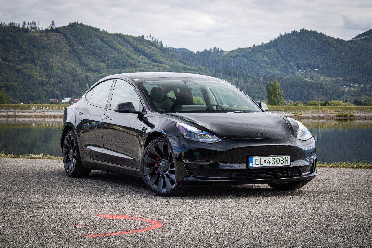 Tesla Model 3 Performance 82kWh Batéria, FSD autopilot, DPH