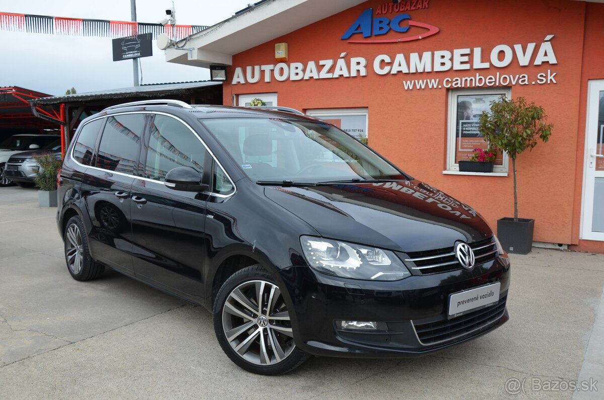 Volkswagen Sharan 2,0 TDI CUP, 130kw, AT/6
