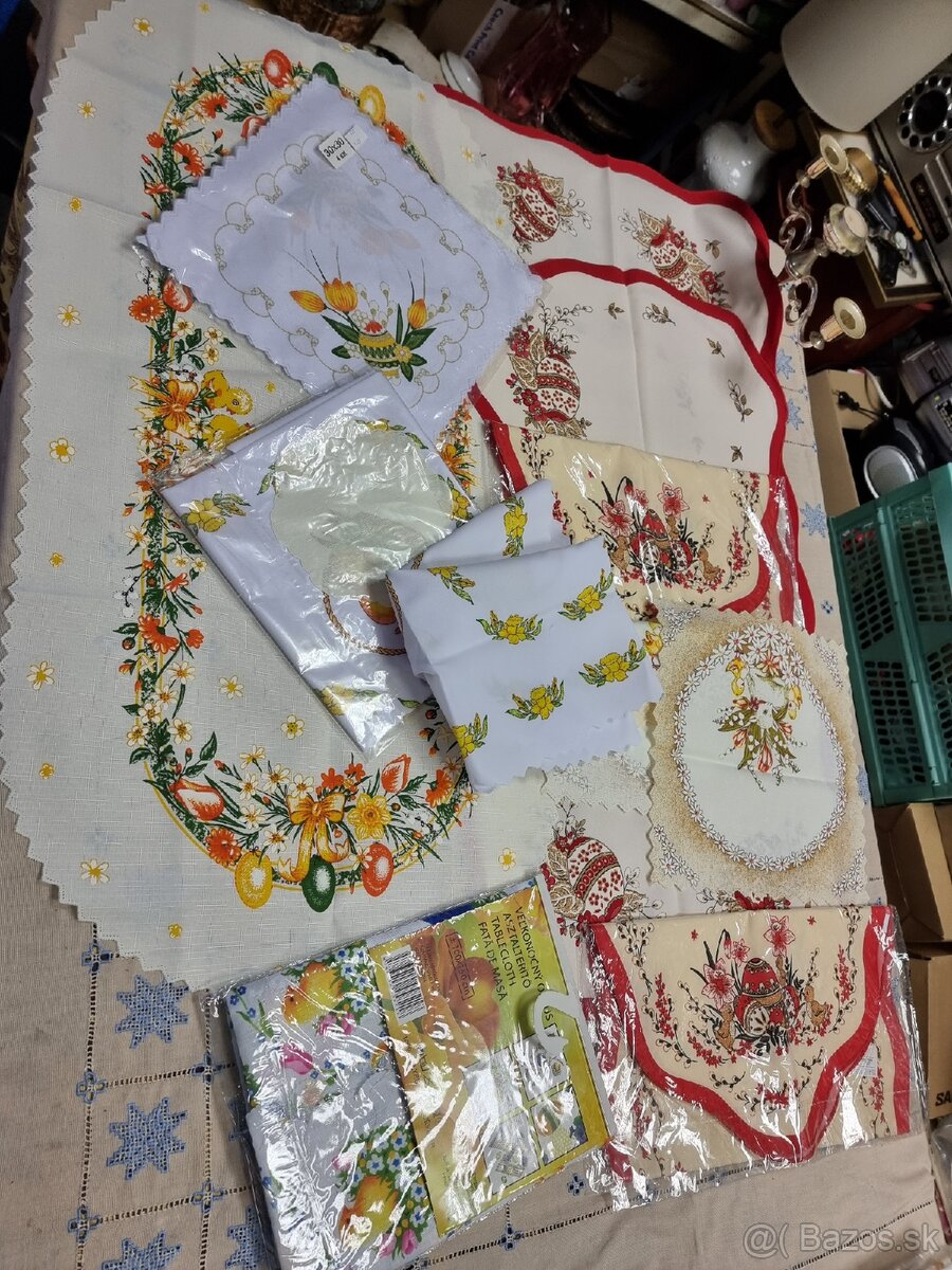 Predám obrusy a decky