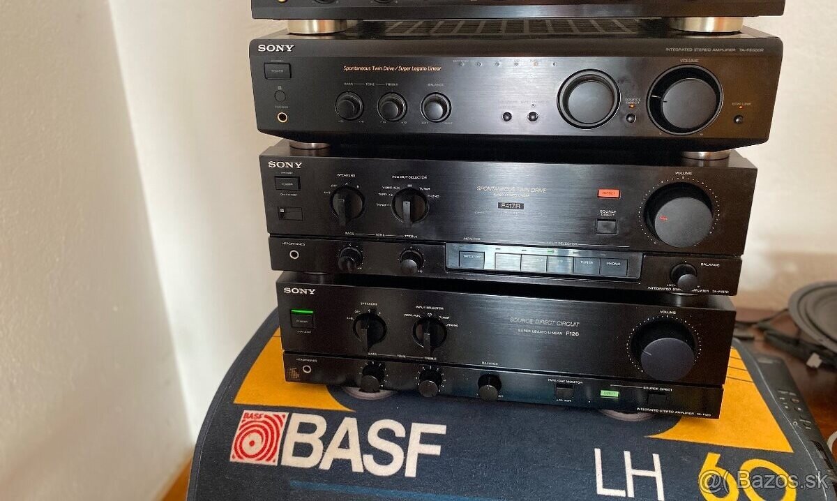 Predam zosilnovace 6x Sony ,2xPioneer ....a ine HI-FI