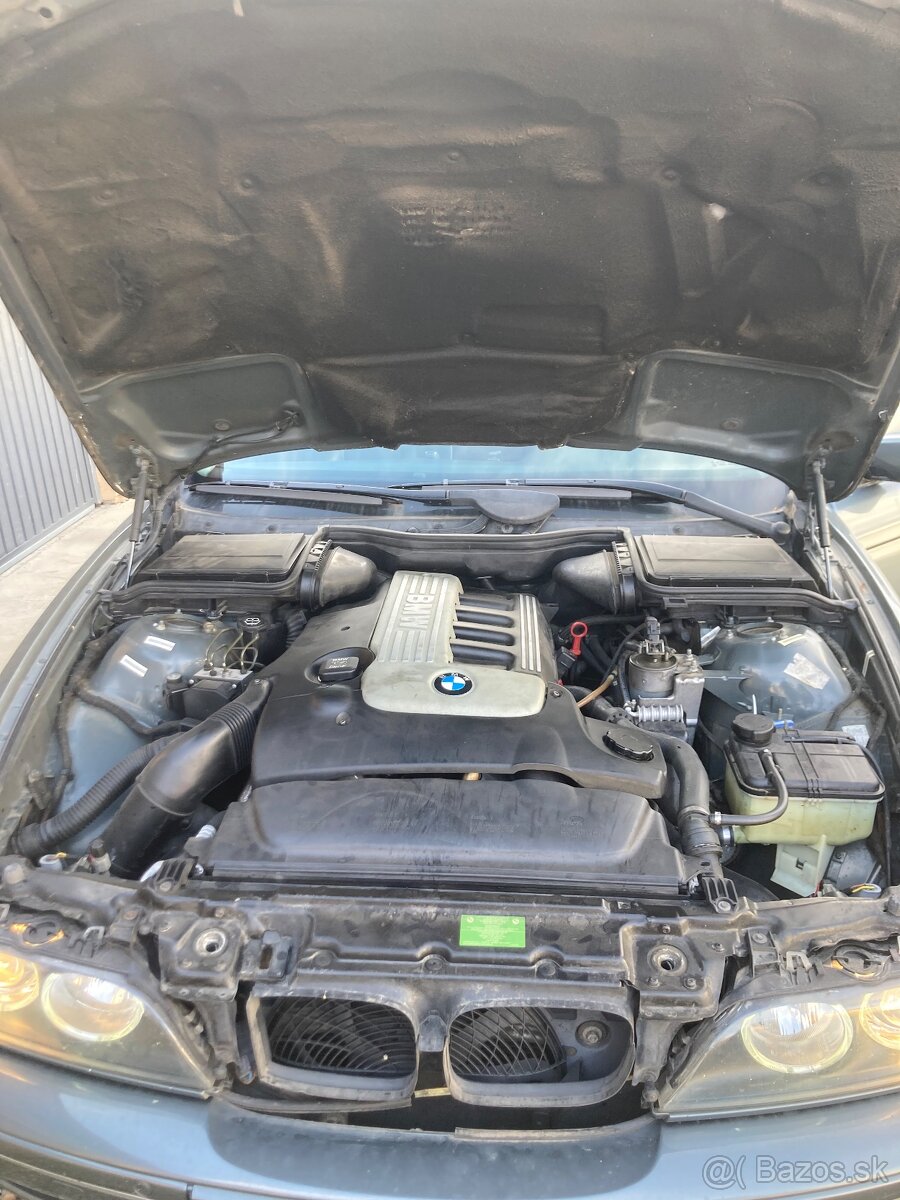 BMW 525d, e39, m57, manuál