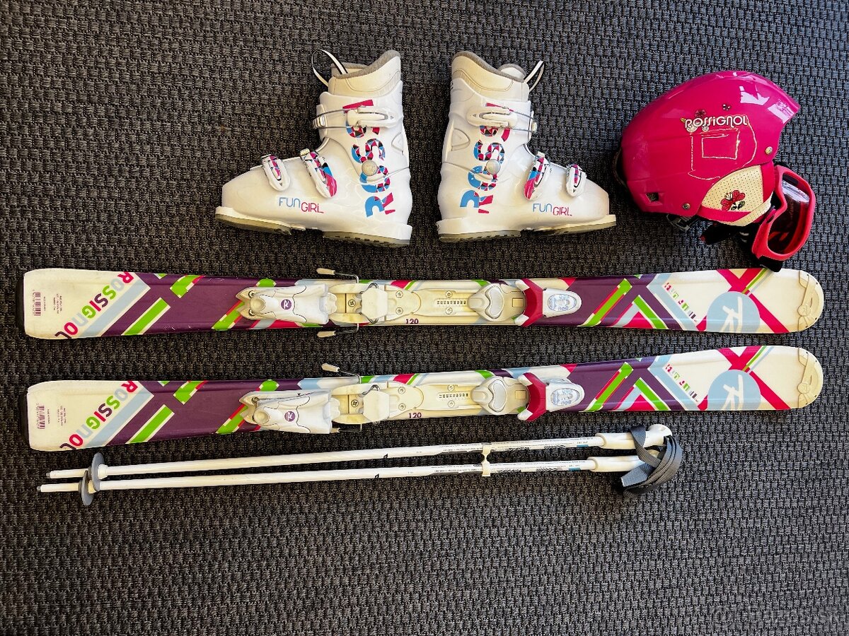 Detské/juniorské lyže Rossignol Fun girl 120cm