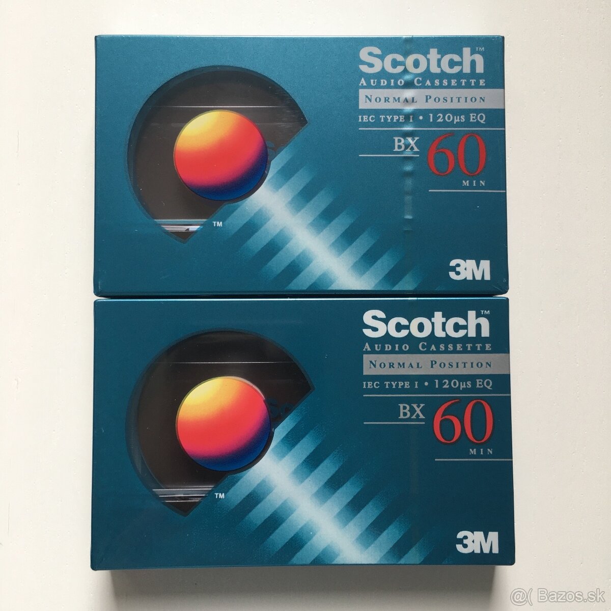 AUDIOKAZETY - MC KAZETY - SCOTCH BX 60 NORMAL