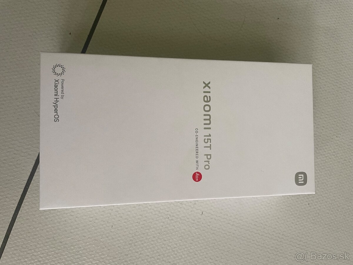 XIAOMI 15T pro zlatý