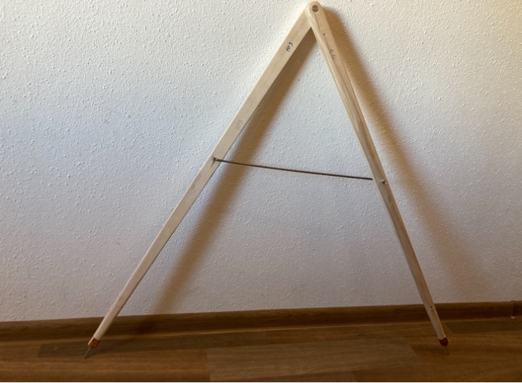 Dreveny skladaci krokomer- kročka