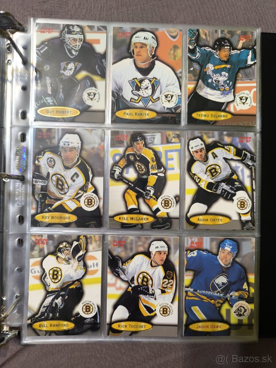 Hokejové kartičky - Fleer skybox 1996