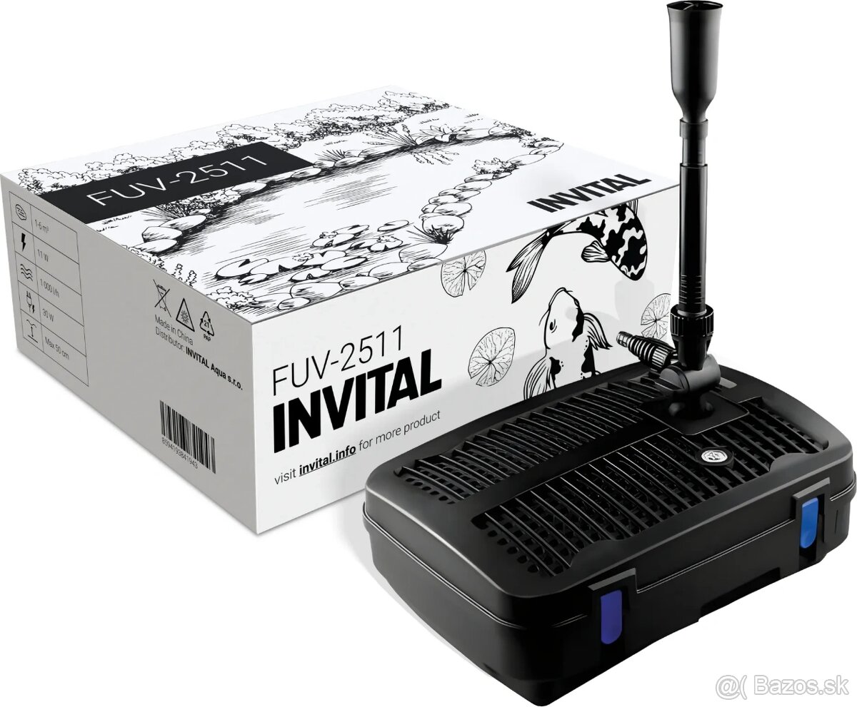 Jazierkova fontána z UV